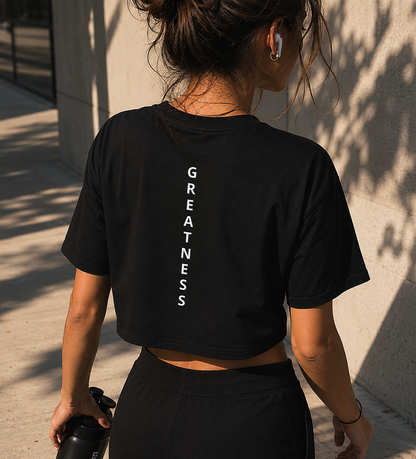 |NVISN Greatness| Crop Top