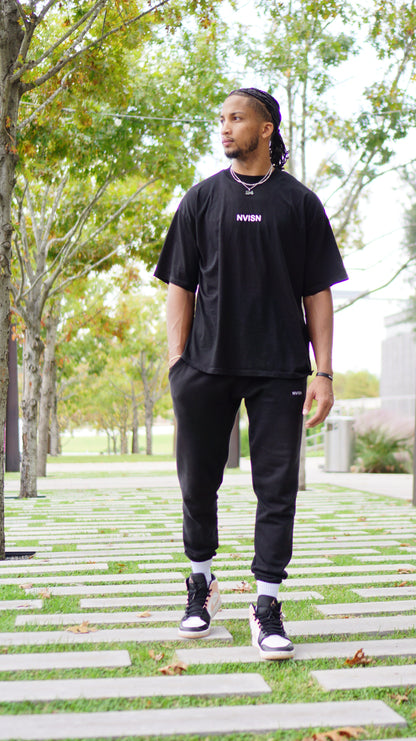 NVISN Oversized High Neck T-Shirt