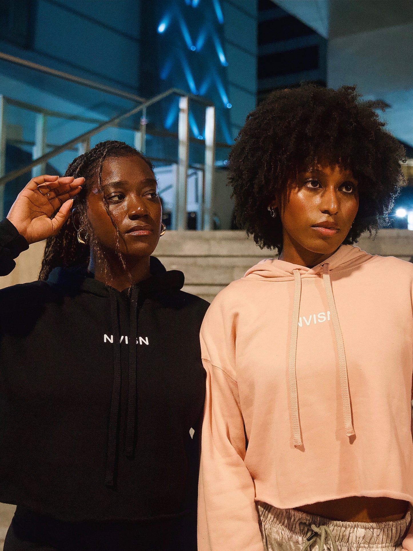 NVISN Crop Top Hoodie